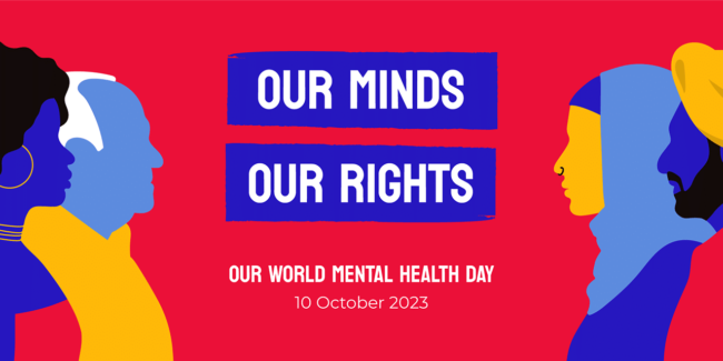 mental health day banner